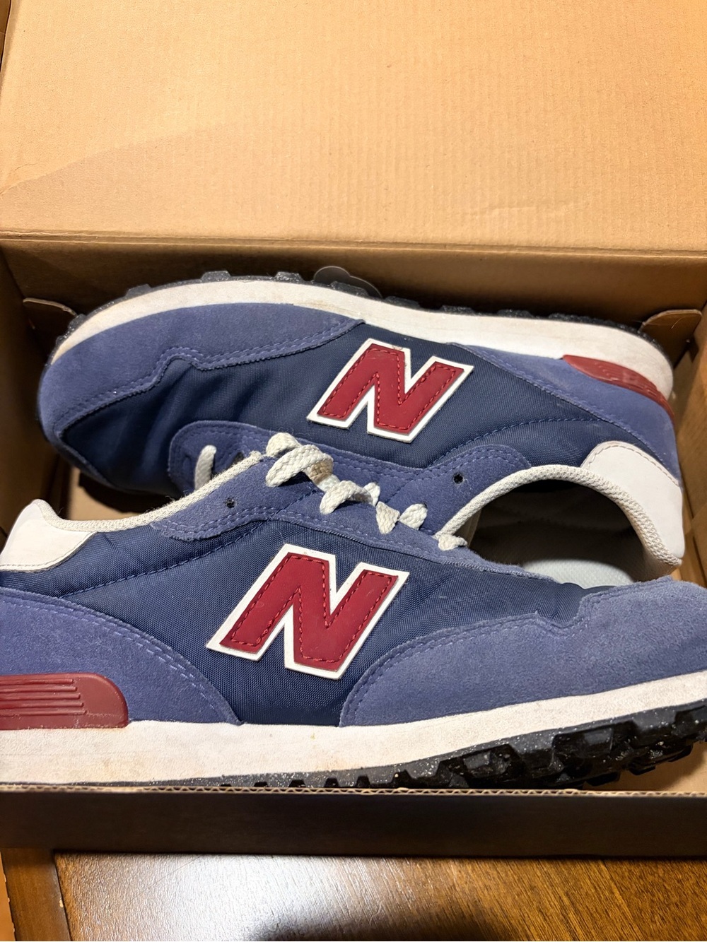 New Balance Navy and Red Kids' Sneakers